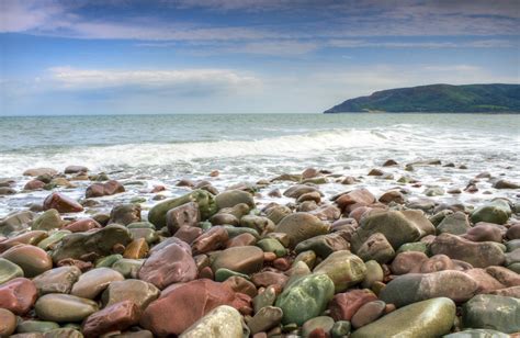 Porlock Weir - Porlock Bay Beach, located in beatifully sunny Somerset