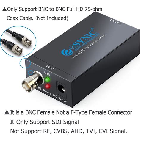 3g Sdi To Hdmi 1080p Av Converter Support Coaxial Cable With Bnc Male | Free Hot Nude Porn Pic ...