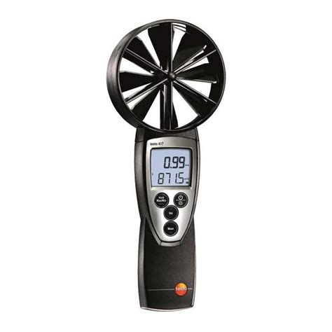 Testo 417 Vane Anemometer | Testo Compact anemometer