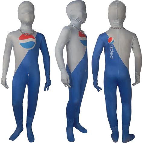 Pepsiman Pepsi superhero jumpsuit kids | Super hero costumes, Halloween ...