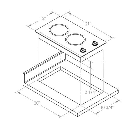 Freestanding Oven Cooktop Dimensions at Julian Smith blog