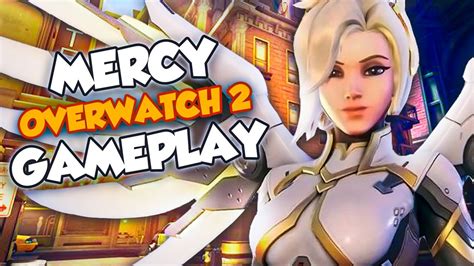 *FIRST LOOK* OVERWATCH 2 MERCY GAMEPLAY - YouTube