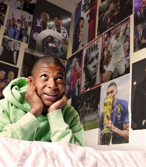 Mbappé Swaps Ronaldo Posters For Kylian Mbappe Posters