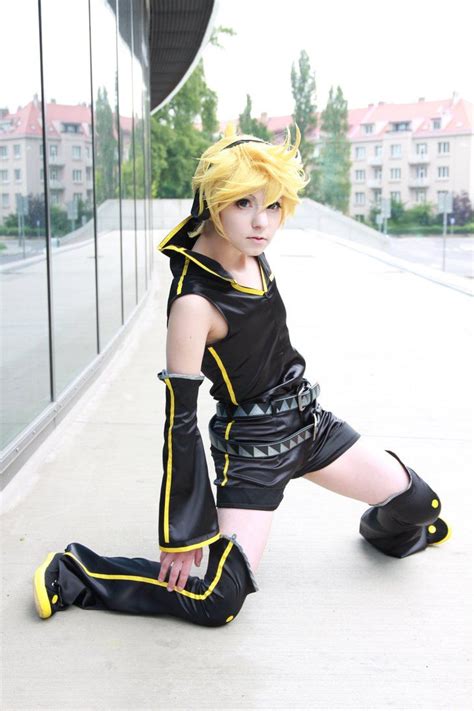 Kagamine Len, Vocaloid - Punkish version by Kage1988.deviantart.com on ...