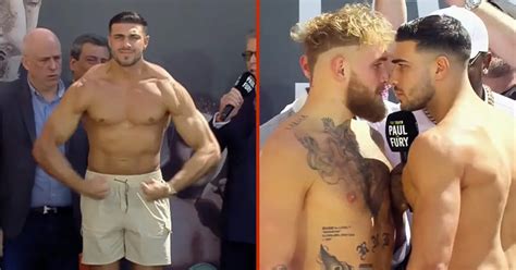 Jake Paul vs Tommy Fury Weigh-In Results And Intense Final Face Off