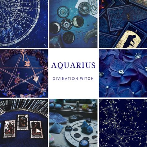 12 Witchy Zodiac Mood Boards | Her Campus | Aquarius art, Aquarius aesthetic, Zodiac signs aquarius