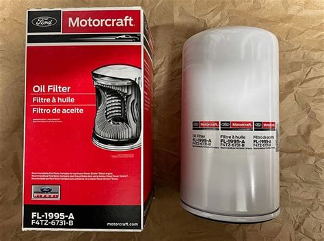 Motorcraft FL-1995A oil filter 7.3 Power Stroke Turbo Diesel