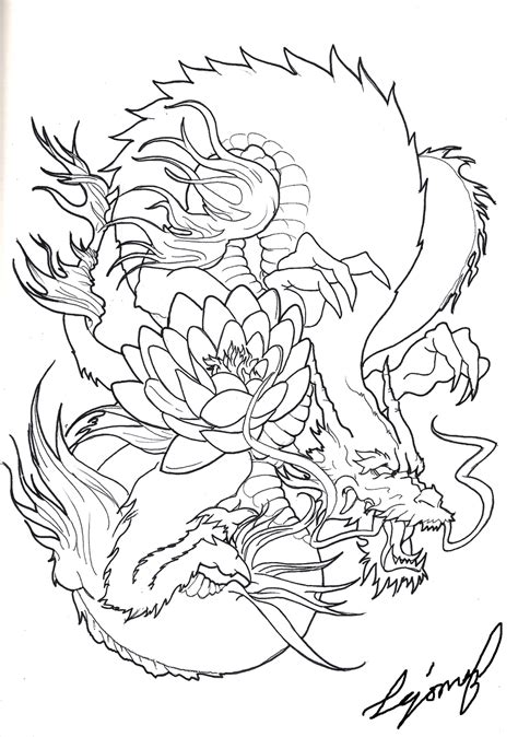 Japanese Dragon by Drito on DeviantArt