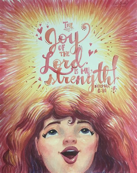 "The Joy of the Lord!" | Hand lettering art, Letter art, Joy of the lord