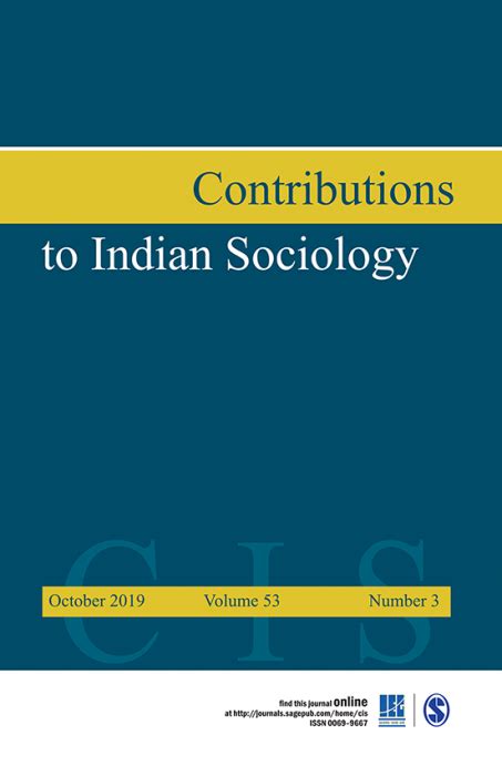 Buy Contributions to Indian Sociology Journal Subscription - SAGE Publications