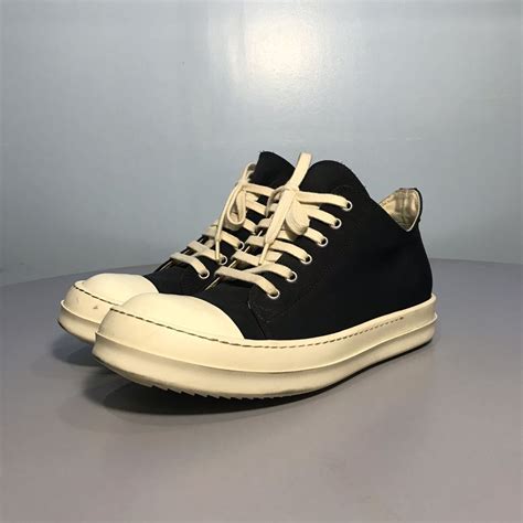 Rick Owens DRKSHDW Ramones Low, Men's Fashion, Footwear, Sneakers on Carousell