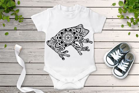 Frog Mandala SVG Cut Files, Frog Mandala Clipart, By Doodle Cloud Studio | TheHungryJPEG