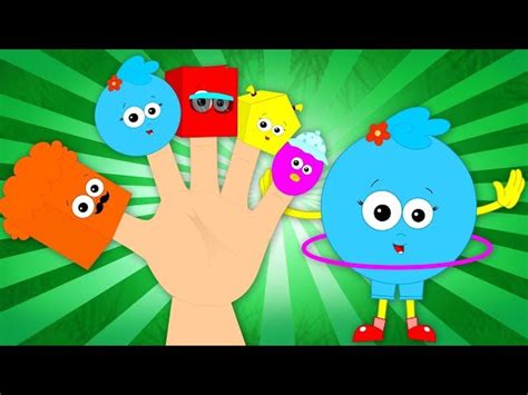 Shapes Finger Family | Nursery Rhymes & Baby Songs For Children ...