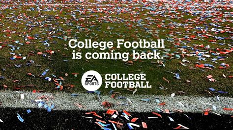 EA Sports To Bring Back NCAA Football in July 2023