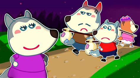 wolfoo family cartoon drawing - Lupe Huynh