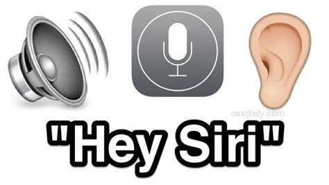 How to Enable “Hey Siri” in iOS to Activate Siri With Voice Only for a ...