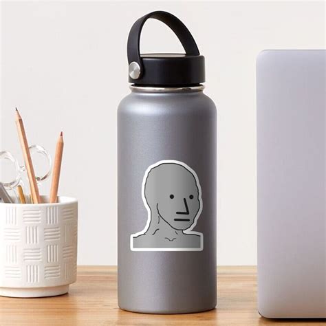 "NPC Wojak" Sticker for Sale by DesignAnchor | Redbubble