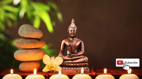 Buddhist Meditation Music for Positive Energy-Buddhist Monk Meditation-Zen Peaceful meditation ...