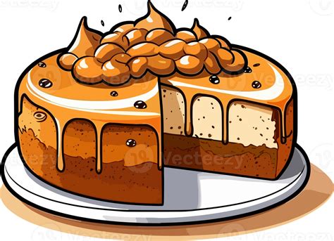 Cartoon Cake , illustration, Cute Design, 24818295 PNG