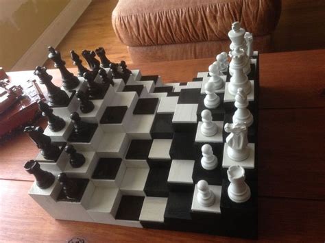 3D Chess Board | Chess board, 3d chess board, 3d chess