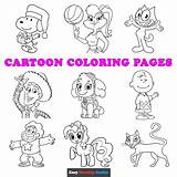 Coloring Images Cartoon 30  New Year Sheet Stock sketch template