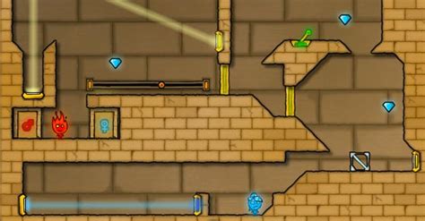 Fireboy and Water Girl 2 in The Light Temple - Play it now at Coolmath-Games.com