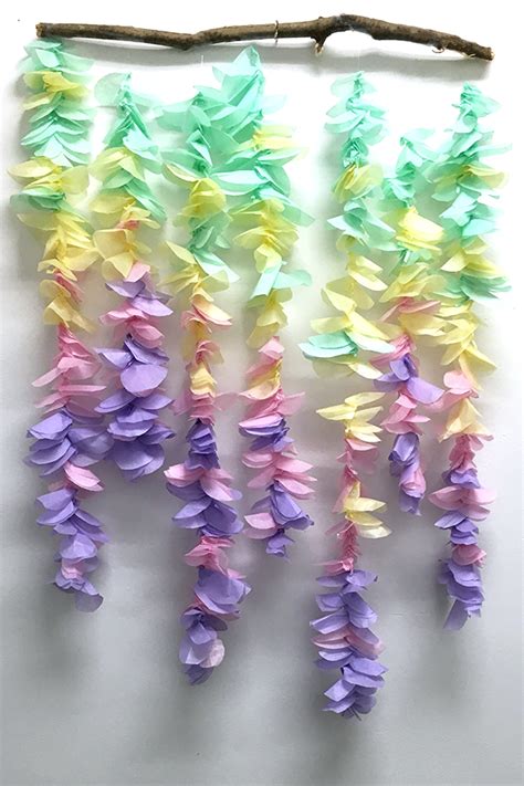 How To Make Paper Flower Backdrop Garland | Best Flower Site