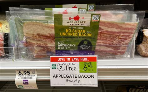 Applegate Bacon As Low As $3.63 At Publix - iHeartPublix