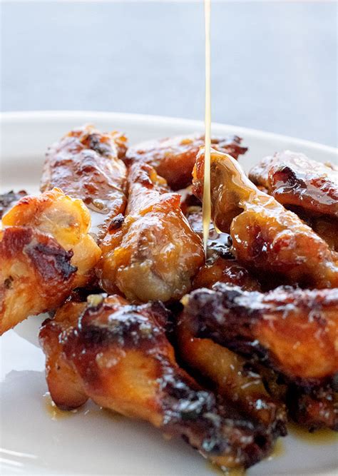 Sweet and Spicy Chicken Wings | Heavenly Home Cooking