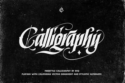 California Style Font - YouWorkForThem