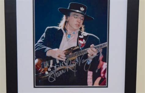 Stevie Ray Vaughan Hand Signed 8×10 Photograph, Hand signed by Stevie Ray VaughanROCK STAR gallery