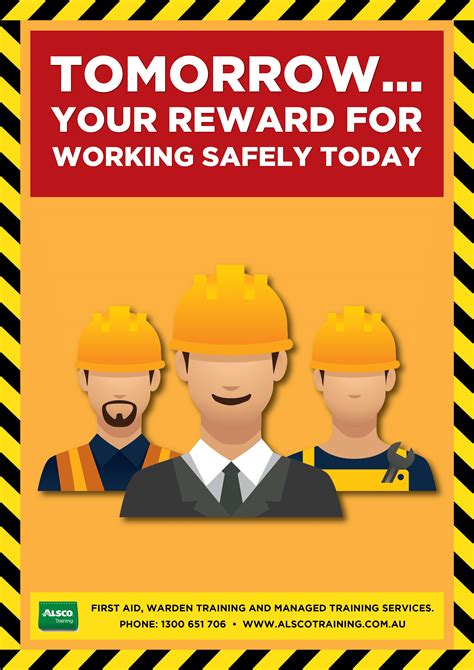 Workplace Safety Posters Downloadable And Printable Alsco Training ...