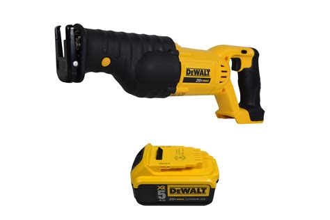 Dewalt 20V Cordless Reciprocating Sawzall DCS380 with DCB205 5.0Ah battery - Walmart.com ...