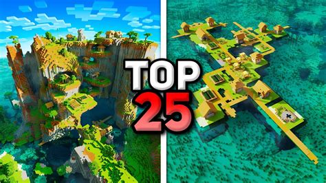 TOP 25 BEST NEW VILLAGE SEEDS For MINECRAFT 1.21! (Minecraft Bedrock Edition Seeds) - YouTube