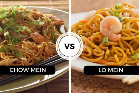 Chow Mein vs Lo Mein - Solving the noodle mystery