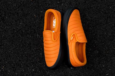 Vans Slip-On Lite Quilted Russett Orange - Sneaker Bar Detroit