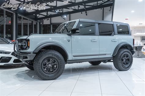 Used 2021 Ford Bronco First Edition Advanced 4X4 SUV Cactus Gray w ...