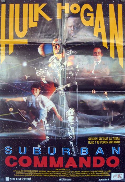 SUBURBAN COMMANDO - 1991Dir Burt KennedyCast: Hulk Hogan Christopher Lloyd Shelley DuvallESPA?A ...