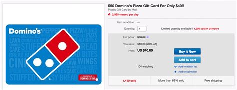 It's free pizza money time! You can grab a $50 Domino's Gift Card for ...