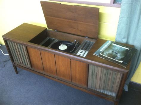 Need to find an old record player!! Motorola Console Record Player | Record player furniture ...