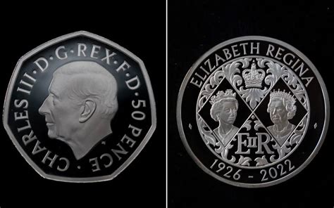 King Charles and late Queen will both feature on new 50p coins - GhanaSummary