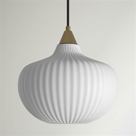 Sand & Stable Sidra 1 - Light Single Geometric Pendant & Reviews | Wayfair