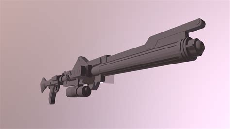 Blastech DC-15a Blaster Rifle - 3D model by Jag (@jagstryder) [f31f3fa] - Sketchfab