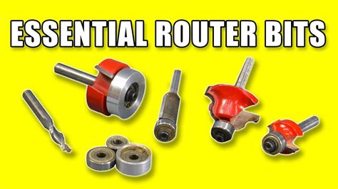 Different Types Of Router Bits