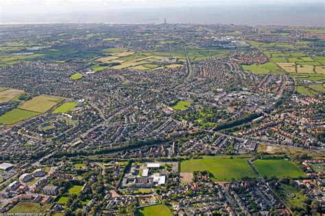 Poulton-le-Fylde Lancashire aerial photograph | aerial photographs of ...