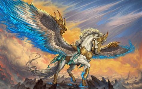 Wallpaper Pegasus, white horse, fantasy, art | Fantasy creatures art, Pegasus art, Fantasy horses