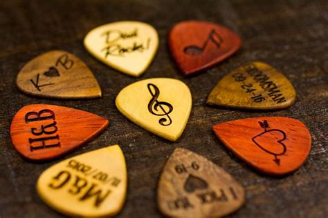 Custom Guitar Pick Personalized and Engraved | Guitar picks personalized, Custom guitar picks ...