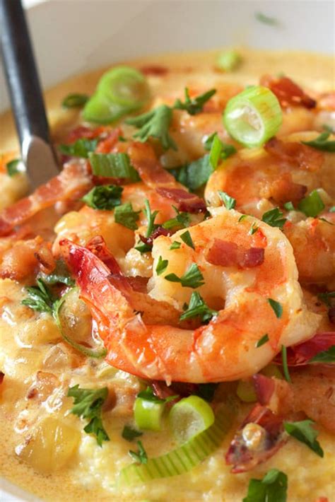 Cheesy Shrimp and Grits Recipe - flavordash