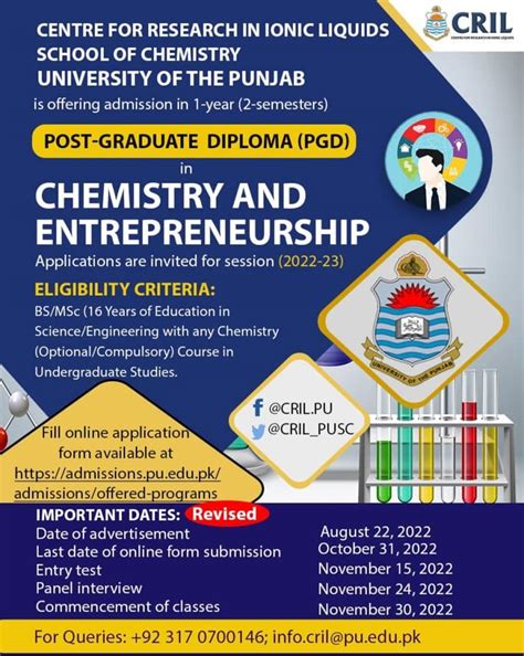 University of The Punjab Admissions Announced Admissions 2022