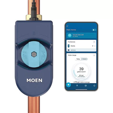 MOEN Flo 1 in. Water Leak Detector with Automatic Water Shut Off Valve | The Home Depot Canada